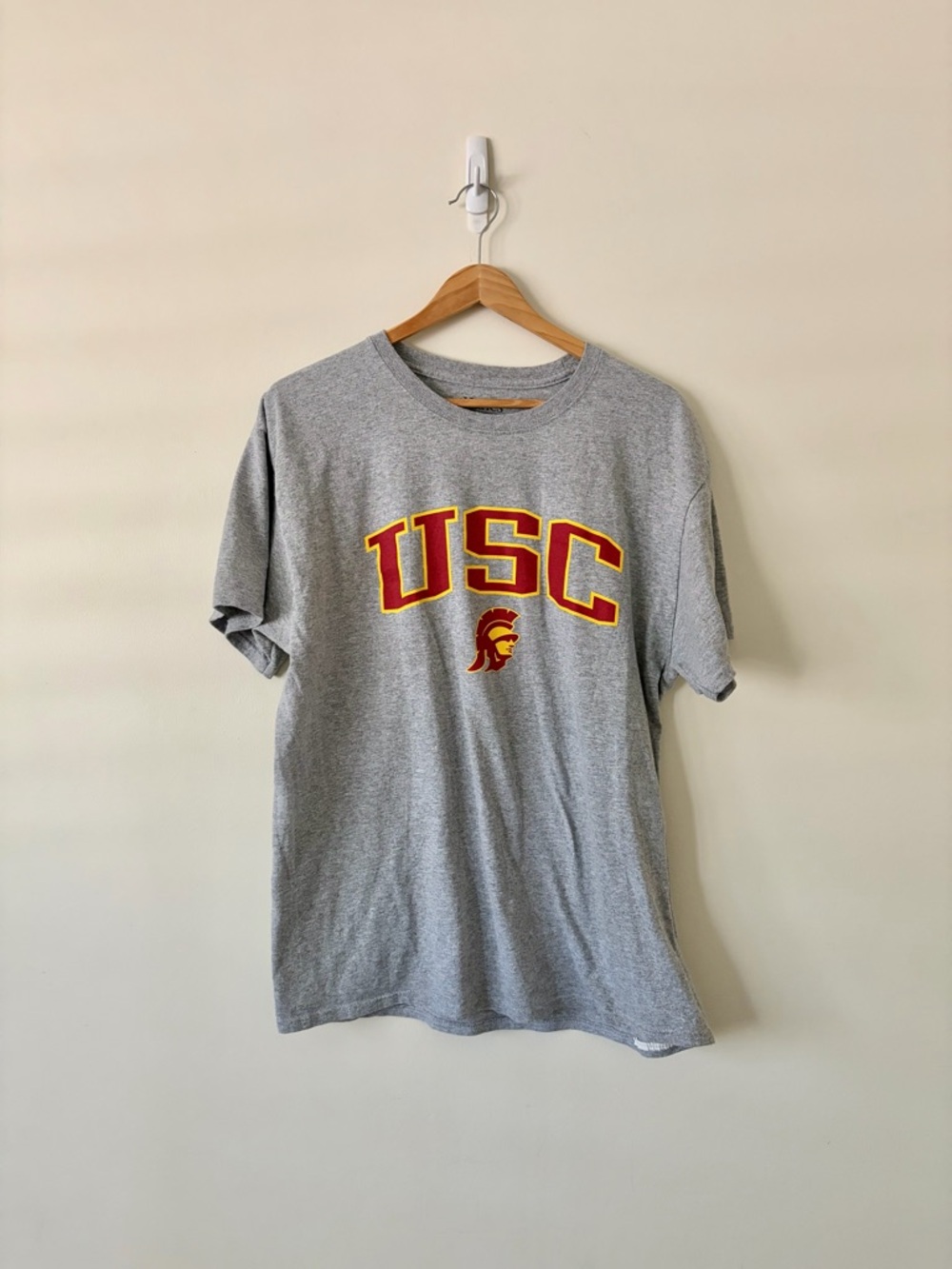 Gray USC Tee Large